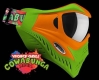 GI Sportz V-Force Grill Cowabunga Series Orange/Grün Turtles Michelangelo